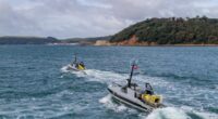 The Royal Navy's first autonomous minehunting system. Photo: Thales/Shaun Roster