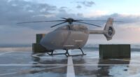An MQ-72C Logistics Connector unmanned aerial system based on the UH-72 Lakota helicopter. Photo: Airbus