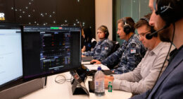 Australian Defence team analyzing data systems in space operations control environment