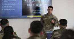 Cyber operations training increasingly incorporates AI-assisted analysis and information environment monitoring.