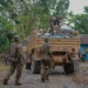 U.S. Army soldiers unload supply boxes from a military truck during a logistics resupply operation in the Philippines, supporting sustainment and distribution missions.