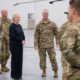 Senator Kirsten Gillibrand meets with soldiers at Fort Drum, New York, in November 2023. Gillibrand is backing legislation that would impose new safeguards on the Pentagon's use of artificial intelligence in military operations. Photo: Capt. Daniel Andrews/DVIDS