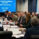 War Force | Army officials and industry representatives participate in the Artificial Intelligence Table Top Exercise (AI TTX) 2.0 at the Pentagon in April 2026.