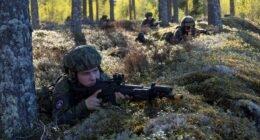 Finnish soldiers take part in a military exercise. Finland is among the first countries set to pilot NestAI's sovereign AI models for battlefield autonomy and military command. Credit: Finnish Defence Forces/Maavoimat