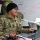 A US Army human resource specialist supports command operations during Ivy Sting 4 at Fort Carson, Colorado. Photo: Spc. Cecilia Jasinski/DVIDS