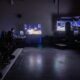 U.S. Marines with 10th Marine Regiment, 2d Marine Division, wait to use the new Multi-Platform Driving Simulator at Marine Corps Base Camp Lejeune, North Carolina, March 26, 2026.