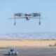 Insitu's ScanEagle uncrewed aircraft demonstrates VTOL operations. Photo: Insitu