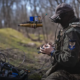 A Ukrainian service member operates a drone as part of the country's Drone Line project. Sparc AI has launched its Overwatch positioning network in Ukraine. Image: Ministry of Defence of Ukraine