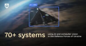 Ukraine is deploying AI and computer vision across more than 70 military systems, including unmanned platforms used on the battlefield. Image: Ministry of Defence of Ukraine