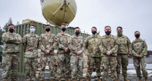 US Army personnel demonstrate new sensor technologies during a Sensor-to-Shooter exercise at Joint Base Lewis-McChord, Washington, on March 24, 2021. Photo: Pfc. Karleshia Gater/DVIDS