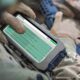 A UK soldier uses Babcock’s Nomad AI-powered signal intelligence platform in the field. Photo: Babcock