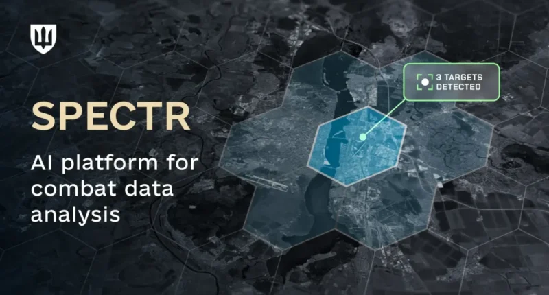 SPECTR is an AI platform developed by Ukraine’s Defense AI Center A1 to analyse combat data and support military planning.