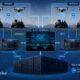 MakinaRocks' illustration of its Runway AI operating system supporting distributed AI across South Korea's military battlefield network.
