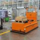 Hanwha Aerospace's smart factory in Changwon, South Korea, uses automated guided vehicles and robotic production systems. Photo: Hanwha